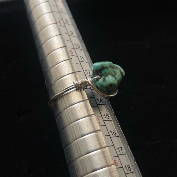 Turquoise gemstone ring - Picture 2 of 4